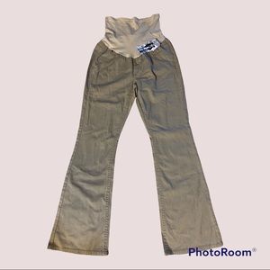 Khaki Maternity Pants Sz L